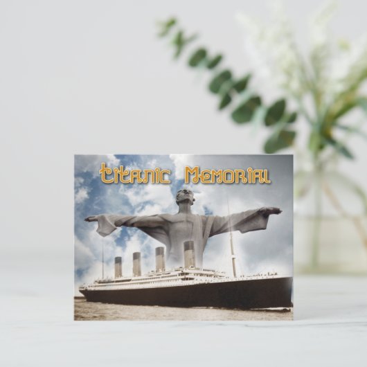 Titanic Memorial in Washington, DC Postkarte (Stehend Vorderseite)