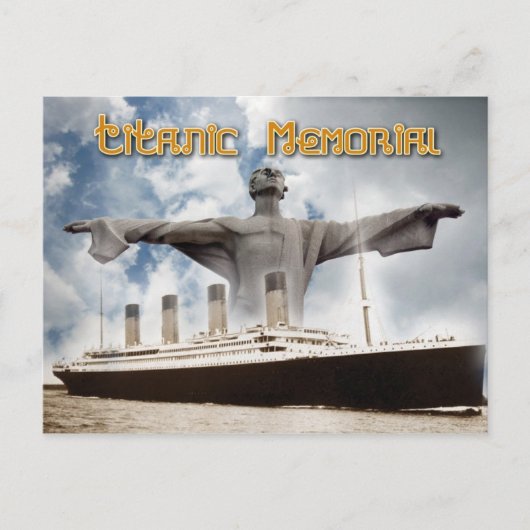 Titanic Memorial in Washington, DC Postkarte (Vorderseite)