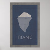 Titanic minimalistisch poster (Vorne)