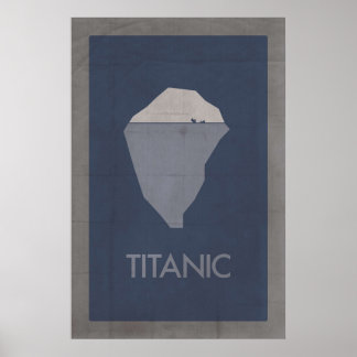 Titanic minimalistisch poster