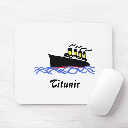 Titanic Mousepad (Mit Mouse)