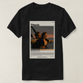 Titanic Movie Poster Print Poster T-Shirt (Design vorne)
