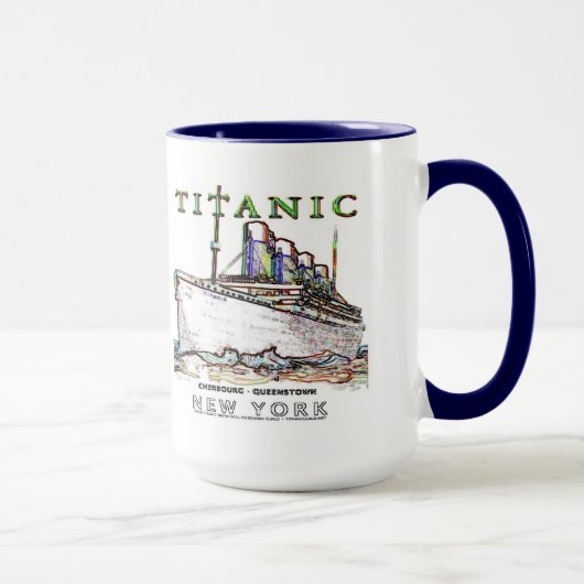 Titanic Neon (weiß): Küche:Tasse Tasse (Rechts)