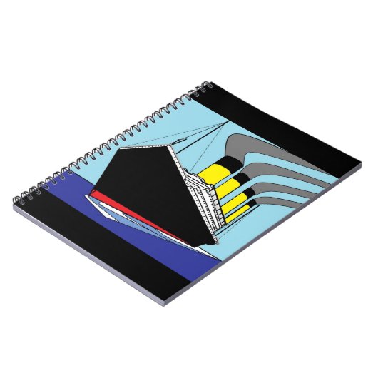 Titanic Notebook Notizblock (Linke Seite)