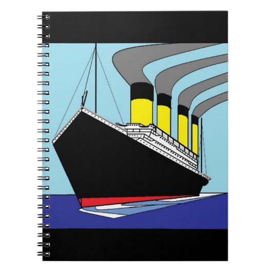 Titanic Notebook Notizblock (Vorderseite)