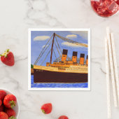Titanic Paper Napkins Serviette (Beispiel)