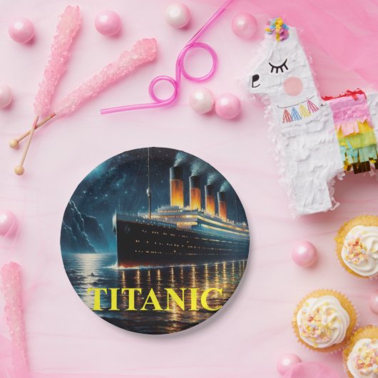 Titanic paper plate pappteller (Party)