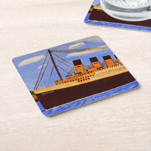 Titanic Paper Untersetzer (angewinkelt)