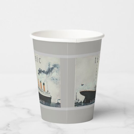 Titanic Pappbecher (Rechts)