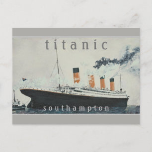 TITANIC-Party Vintage White Star Line Schiff Postkarte