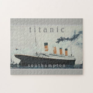 TITANIC Party Vintage White Star Line Schiff Puzzle