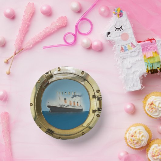 Titanic Porthole Bowl Pappteller (Party)