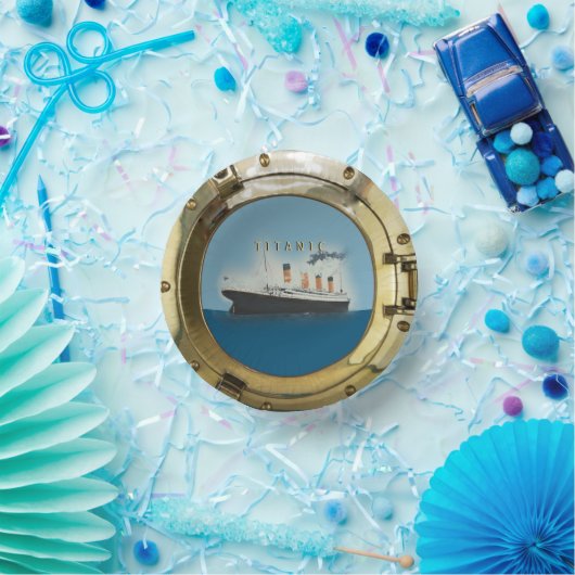 Titanic Porthole Bowl Pappteller (Party)