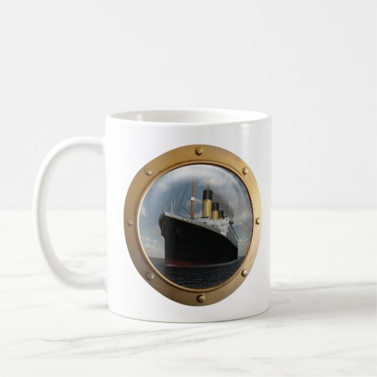 Titanic Porthole Tasse (Links)