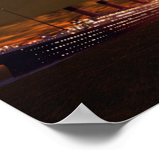 Titanic Poster (Ecke)