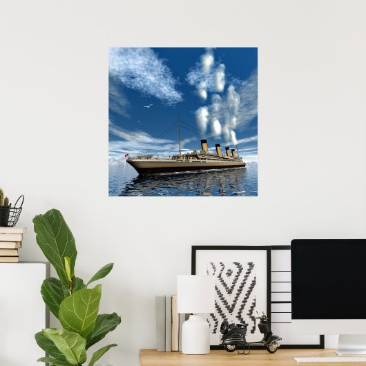 Titanic Poster (Heimbüro)