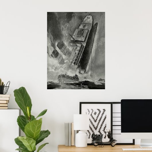 Titanic Poster (Heimbüro)