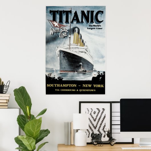 Titanic Poster (Heimbüro)