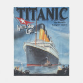 Titanic Poster Fleece Blanket (Vorderseite)