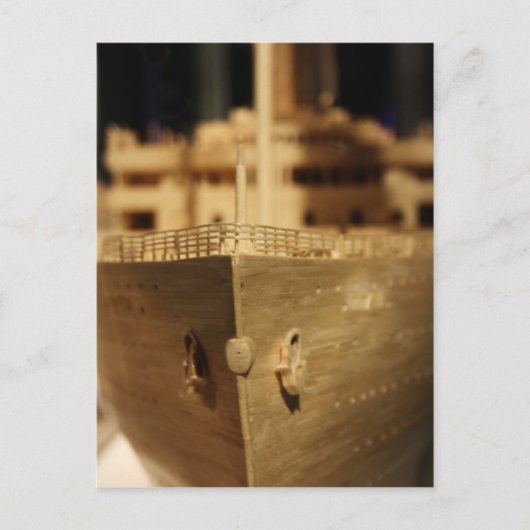 Titanic Postkarte (Vorderseite)