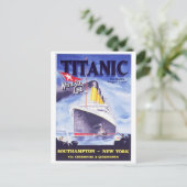 Titanic Postkarte (Stehend Vorderseite)