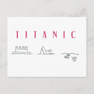 Titanic Postkarte