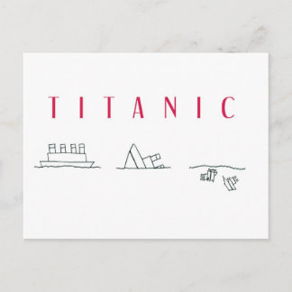 Titanic Postkarte
