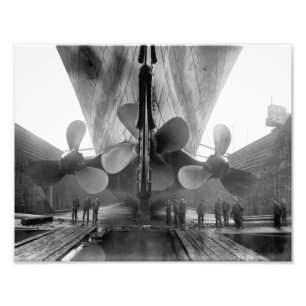 Titanic-Propeller Fotodruck