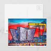 Titanic Quarter Belfast Postkarte (Vorne/Hinten)
