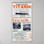 Titanic Queen of the Ocean - White Star Line Poster (Vorne)
