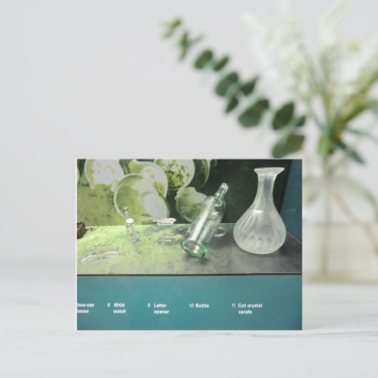 Titanic Salvaged Items Postkarte (Stehend Vorderseite)