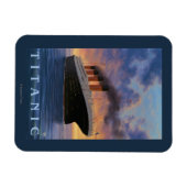 Titanic SceneWhite Star Line Magnet (Horizontal)