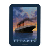 Titanic SceneWhite Star Line Magnet (Vertikal)