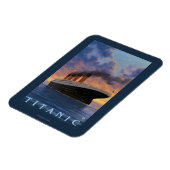 Titanic SceneWhite Star Line Magnet (Linke Seite)