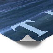 Titanic SceneWhite Star Line Poster (Ecke)