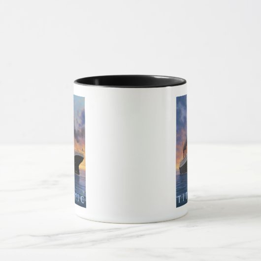 Titanic SceneWhite Star Line Tasse (Zentrum)