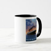 Titanic SceneWhite Star Line Tasse (VorderseiteRechts)