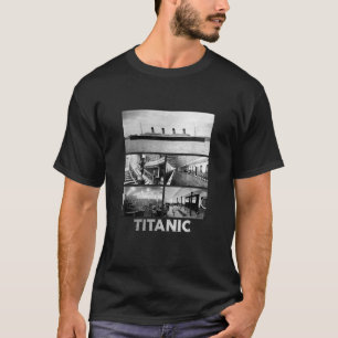 Titanic Schiff 1912 Innenraum Atlantischer Ozean S T-Shirt