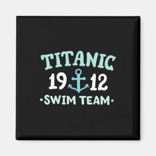 Titanic-Schwimmteam 1912 RMS Titanic-Kreuzfahrtsch Magnet