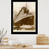 Titanic Series The Titanic Poster (Küche)