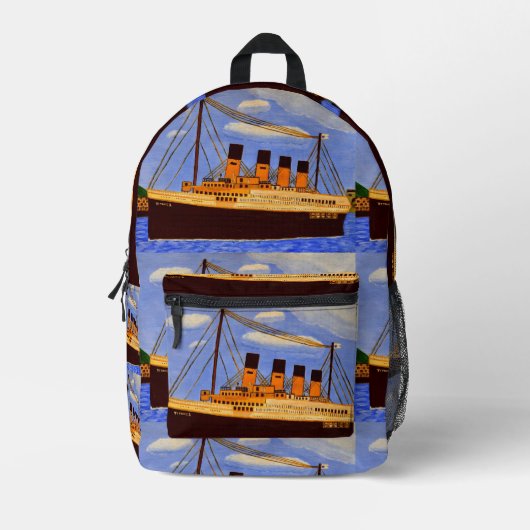 Titanic Ship Rucksack (Vorderseite)