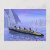 Titanic Shipping - 3D rendern Postkarte (Vorderseite)