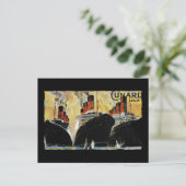 Titanic Ships in Port 1912 Postkarte (Stehend Vorderseite)