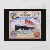 Titanic Soap Label Postkarte (Vorderseite)