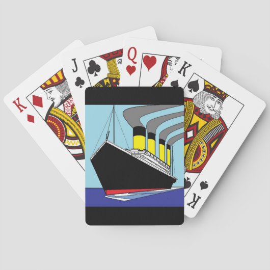 Titanic Spiel Spielkarten (Rückseite)