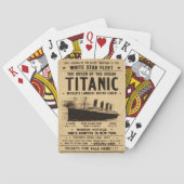 Titanic Spielkarten (Rückseite)