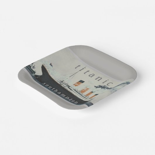 TITANIC Square Party Paper Teller (Gewinkelt)