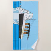 Titanic Strandtuch (Vorderseite)