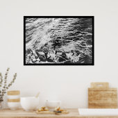 Titanic Survivors in Lifeboat 1912 Poster (Küche)