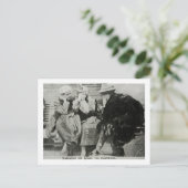 Titanic Survivors on the Carpathia Postkarte (Stehend Vorderseite)